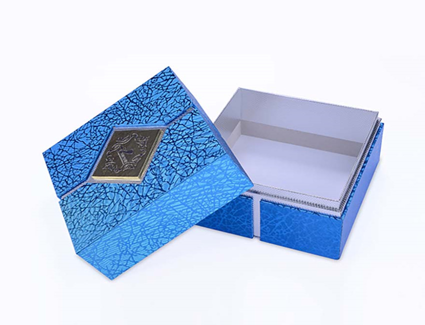 Blue Cosmetic Paper Box