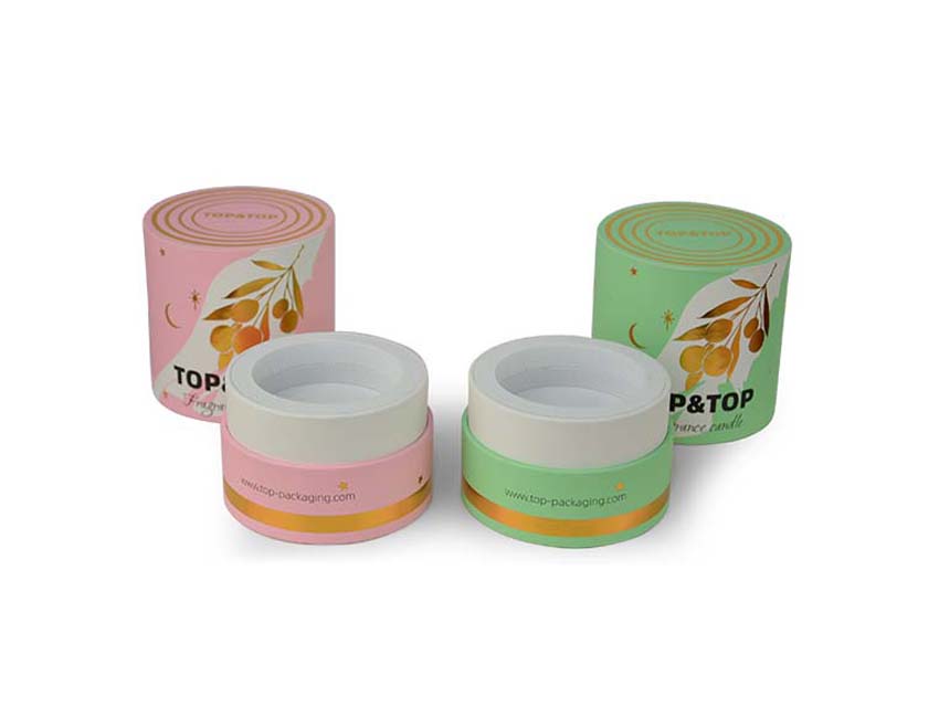 Colorful Round Paper Box