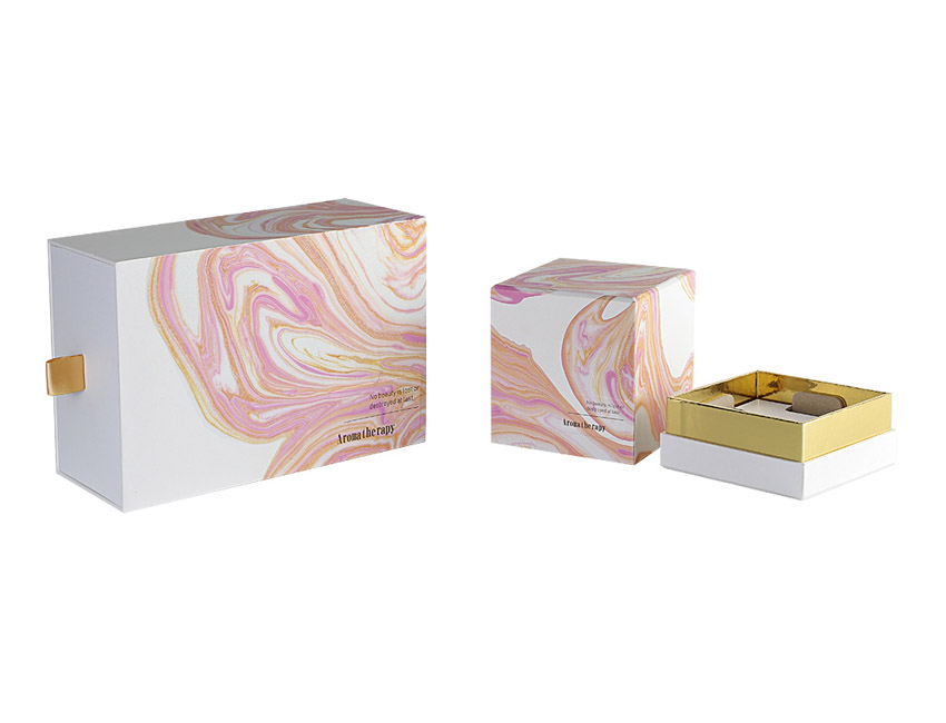 Pink Cosmetic Rigid Box