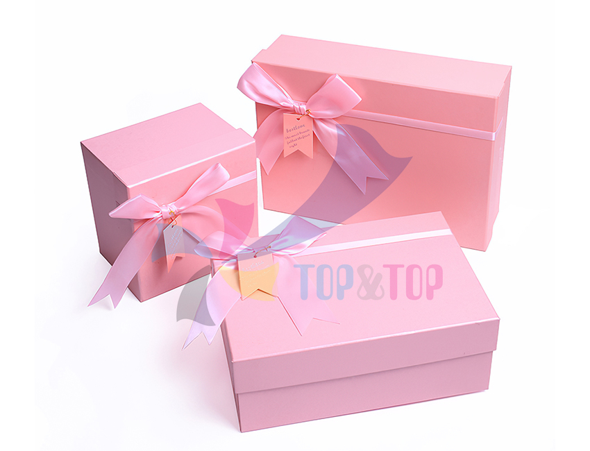 pink gift box