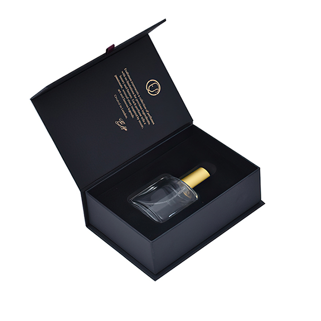 Black perfume box