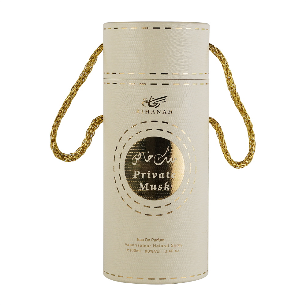 round perfume packaging tube