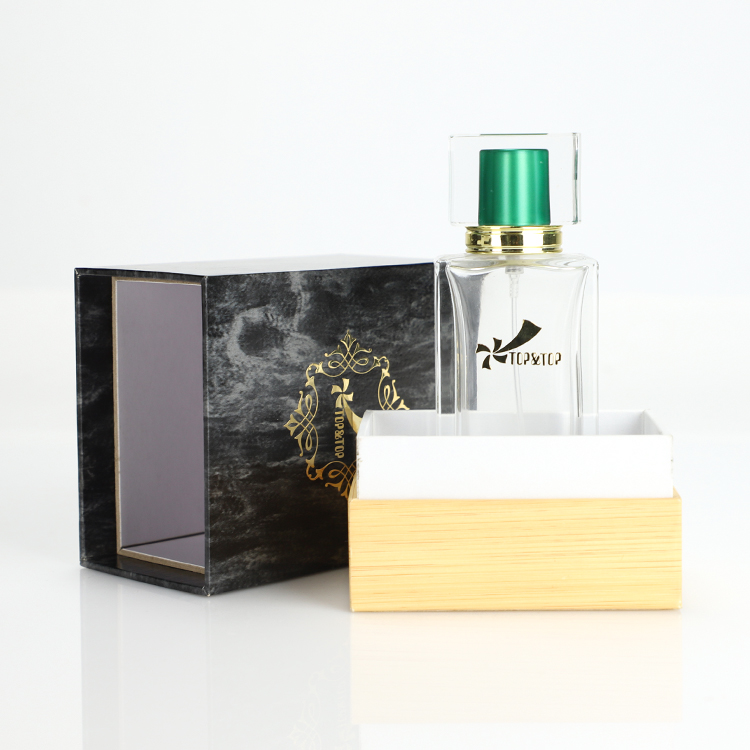 Black perfume box