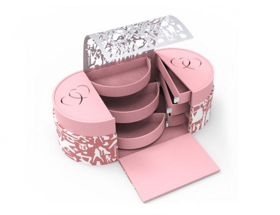 Pink Paper Box